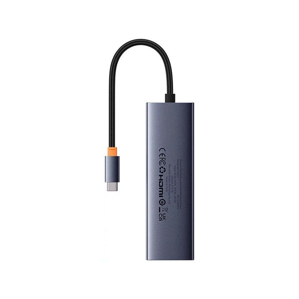 Baseus UltraJoy 6-in-1 Hub USB-C to HDMI Space Grey