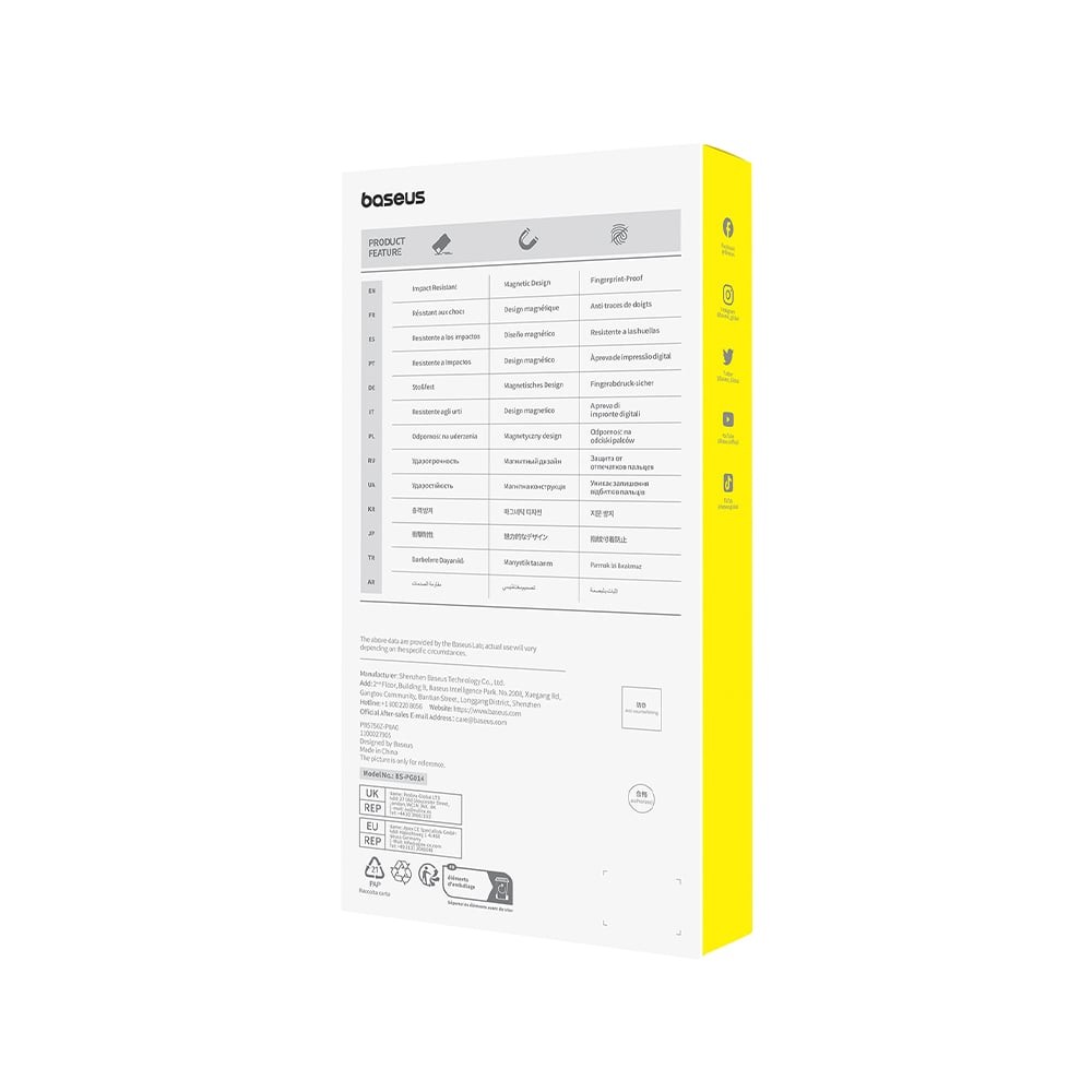 เคส Baseus iPhone 16 Pro Magnetic Clear