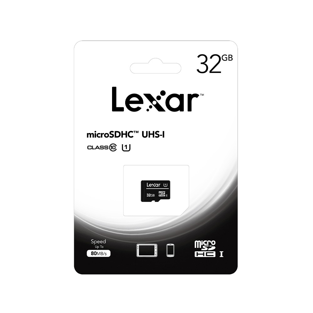 เมมโมรี่การ์ด Lexar MicroSDHC C10 32GB BL without Adapter