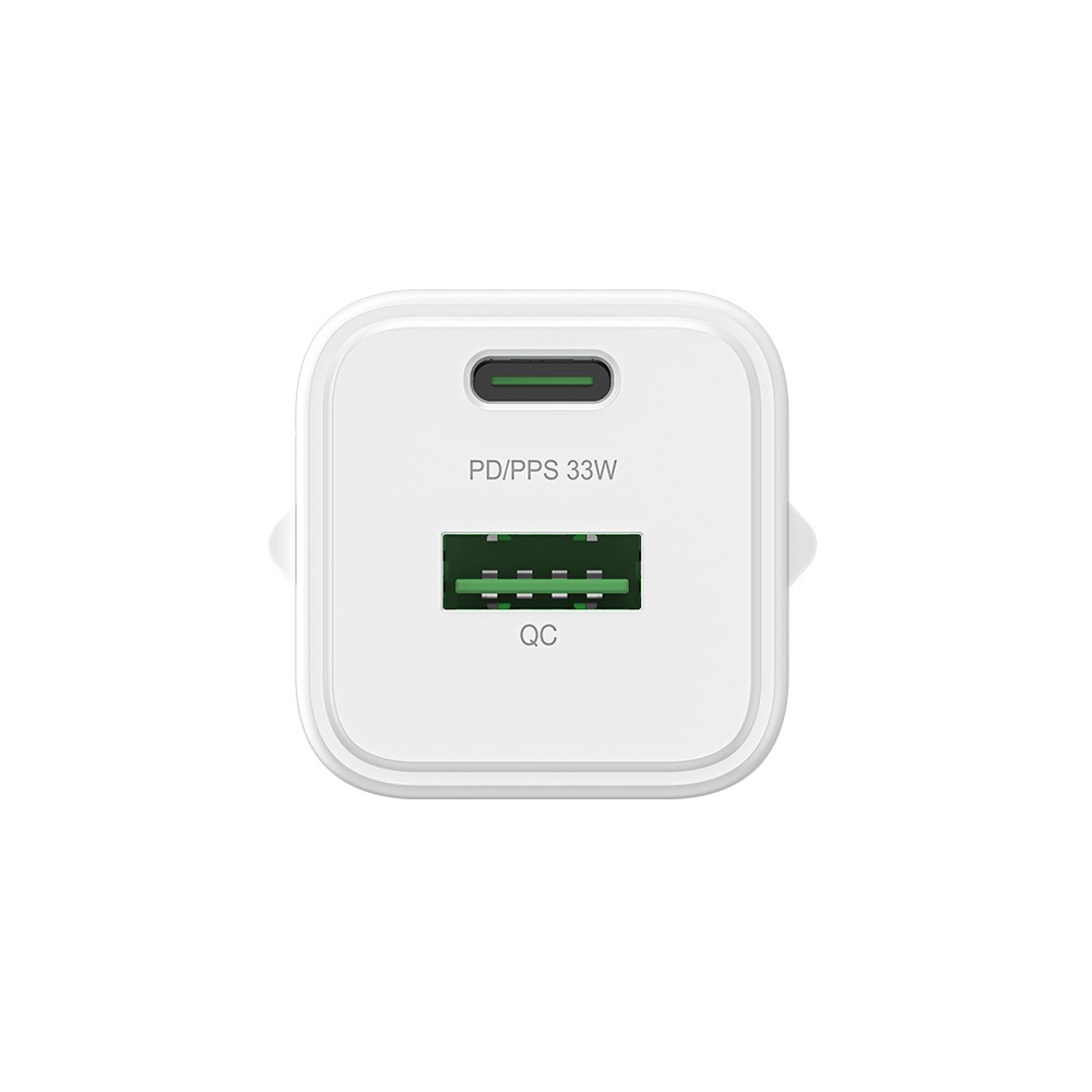 อะแดปเตอร์ AMAZINGthing Wall Charger 1 USB-A / 1 USB-C Explorer Pro GaN 33W White
