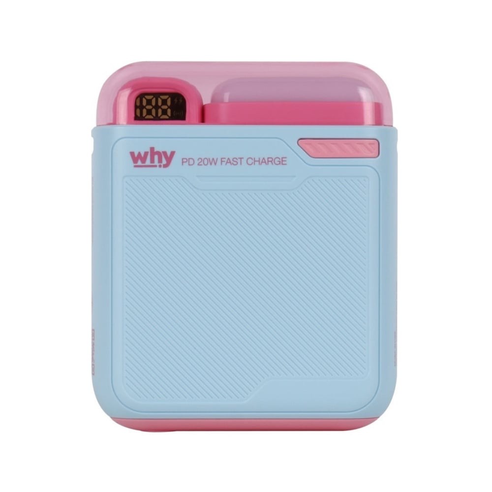 พาวเวอร์แบงค์ WHY 10,000 mAh PD 20W PB-106E Blue