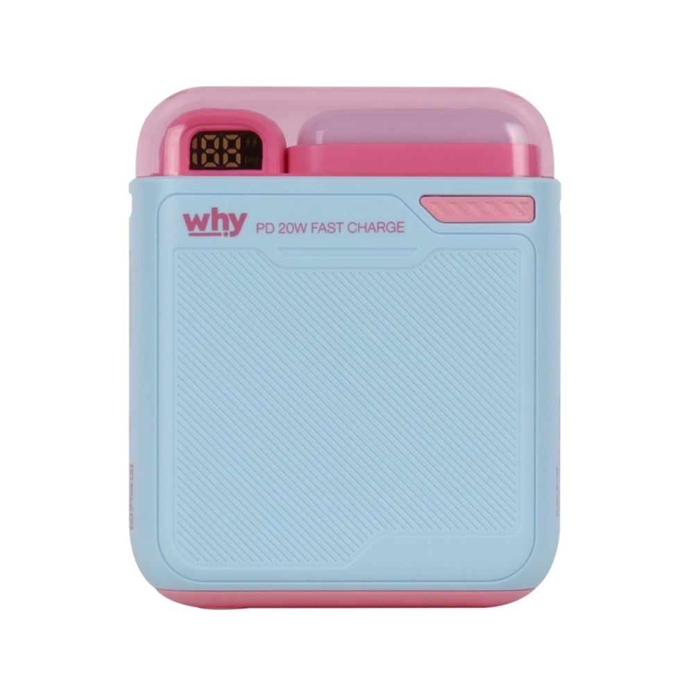 พาวเวอร์แบงค์ WHY 10,000 mAh PD 20W PB-106E Blue