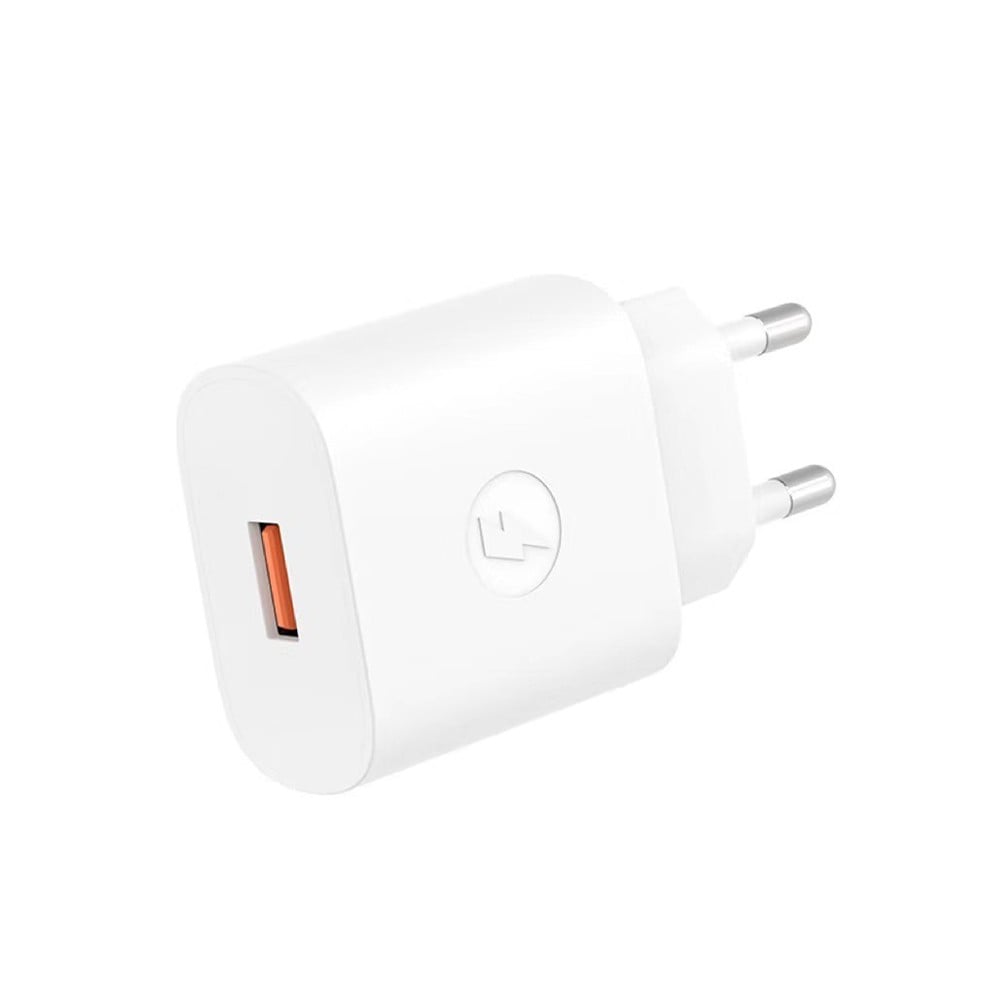 อะแดปเตอร์ QPLUS Wall Charger 1 USB-A 18W QC3.0 White