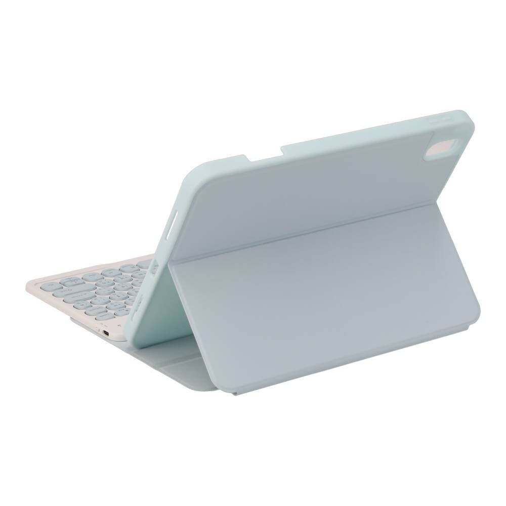 เคสคีย์บอร์ด QPLUS iPad Gen 11 (2025)/Gen 10 Blue