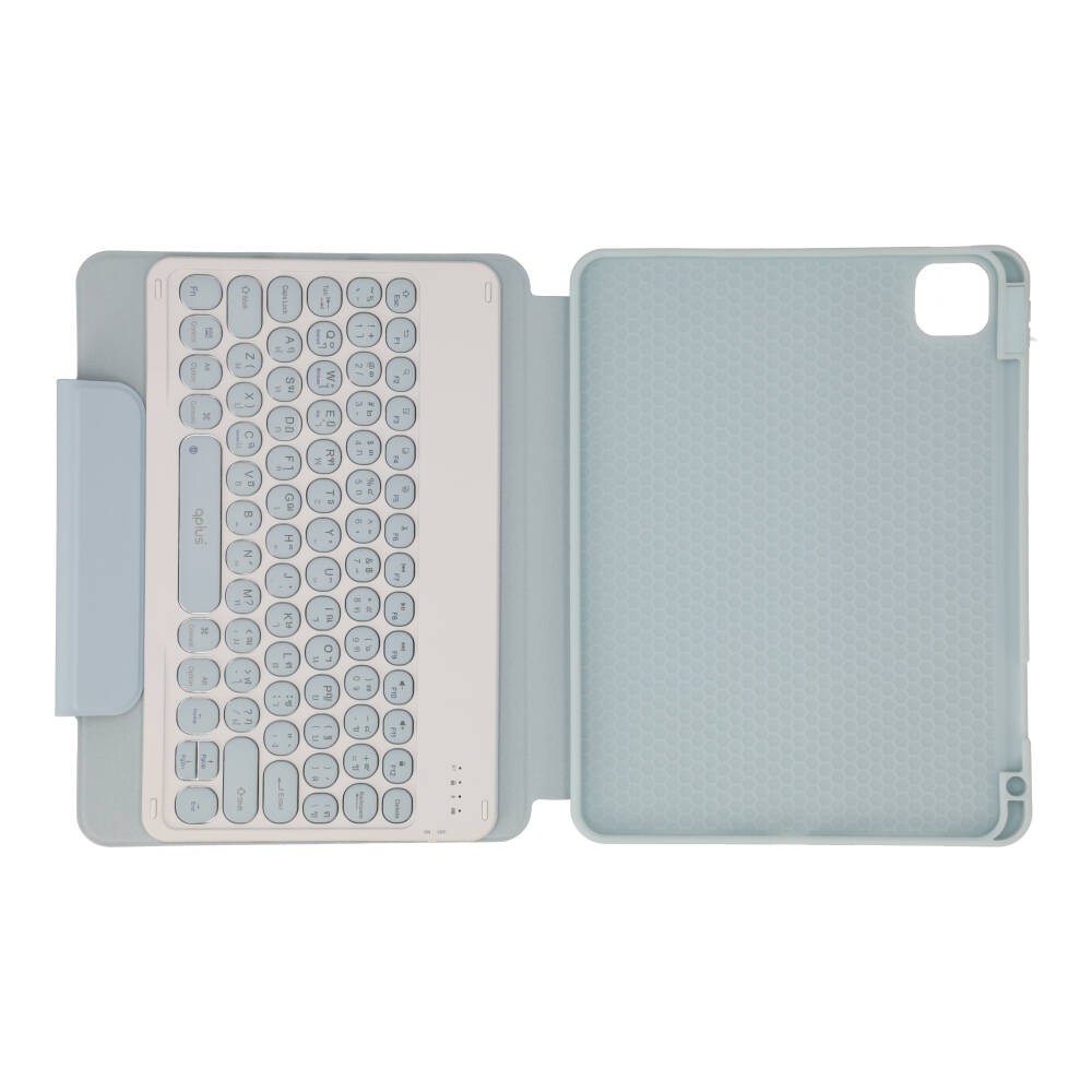 เคสคีย์บอร์ด QPLUS iPad Air6/7/8 11 2026 (M2/M3/M4) Blue
