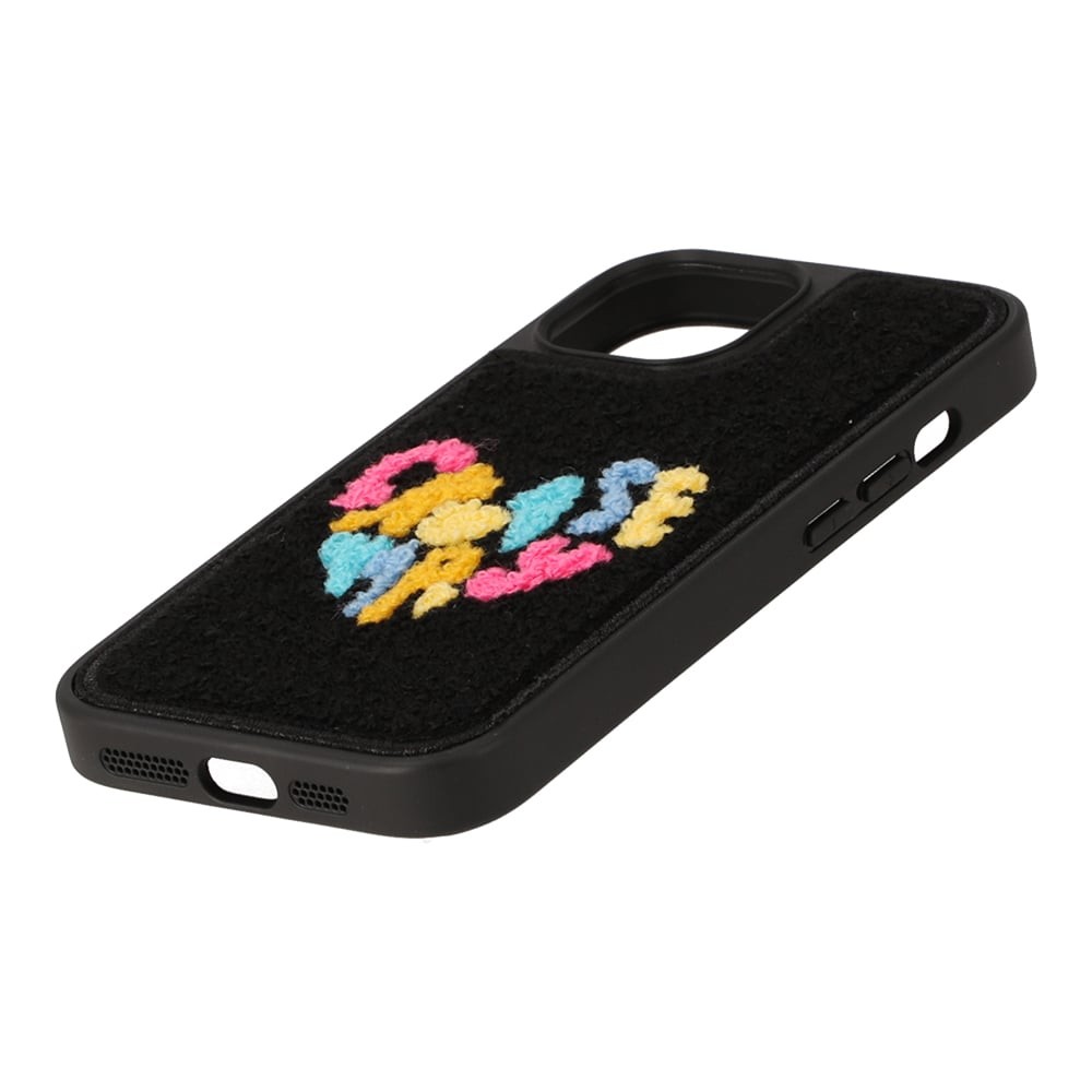 เคส QPLUS iPhone 15 Colorful Happy Black