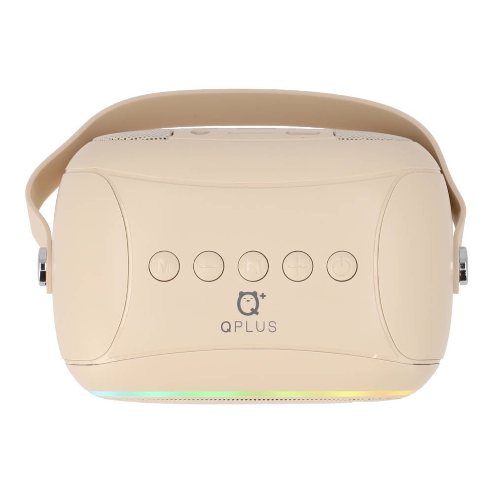 ลำโพง QPLUS LED mini Cube I Cream
