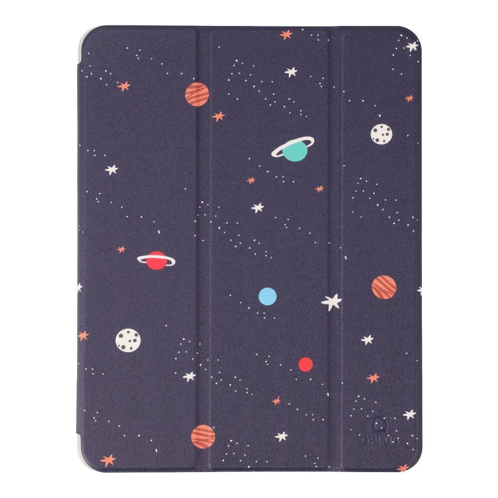 QPLUS เคส iPad Air 4 Soft Folio Navy Galaxy