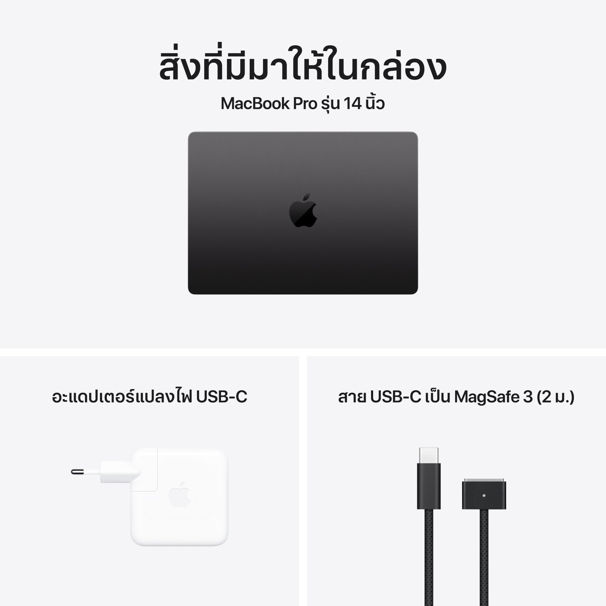 MacBook Pro 14 : M4 chip 10C CPU/10C GPU/24GB/1TB Space Black (2024)