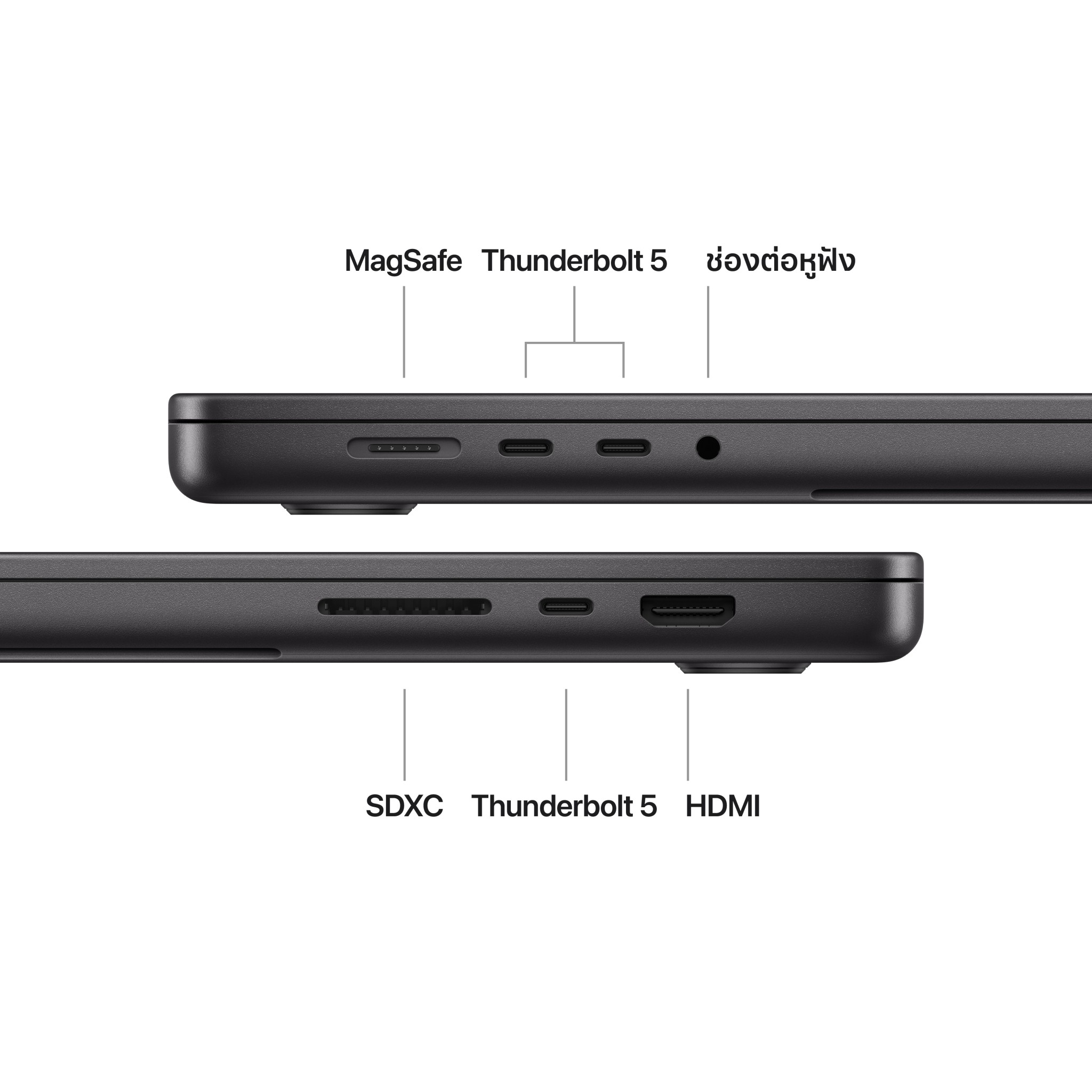 MacBook Pro 16 : M4 Max chip 16C CPU/40C GPU/48GB/1TB Space Black (2024)