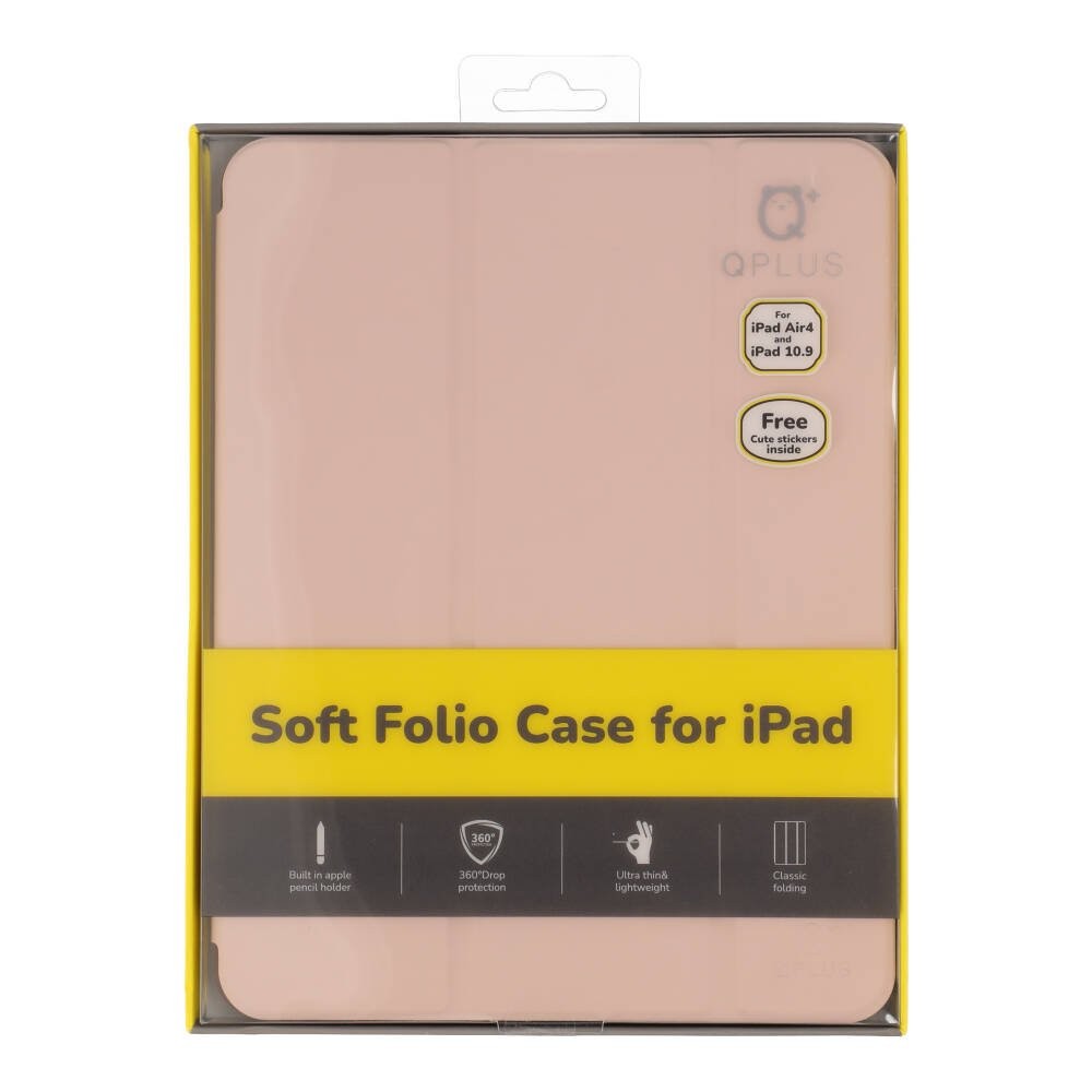 เคส QPLUS iPad Air 5 / iPad Air 4 Sakura Pink/Transparent
