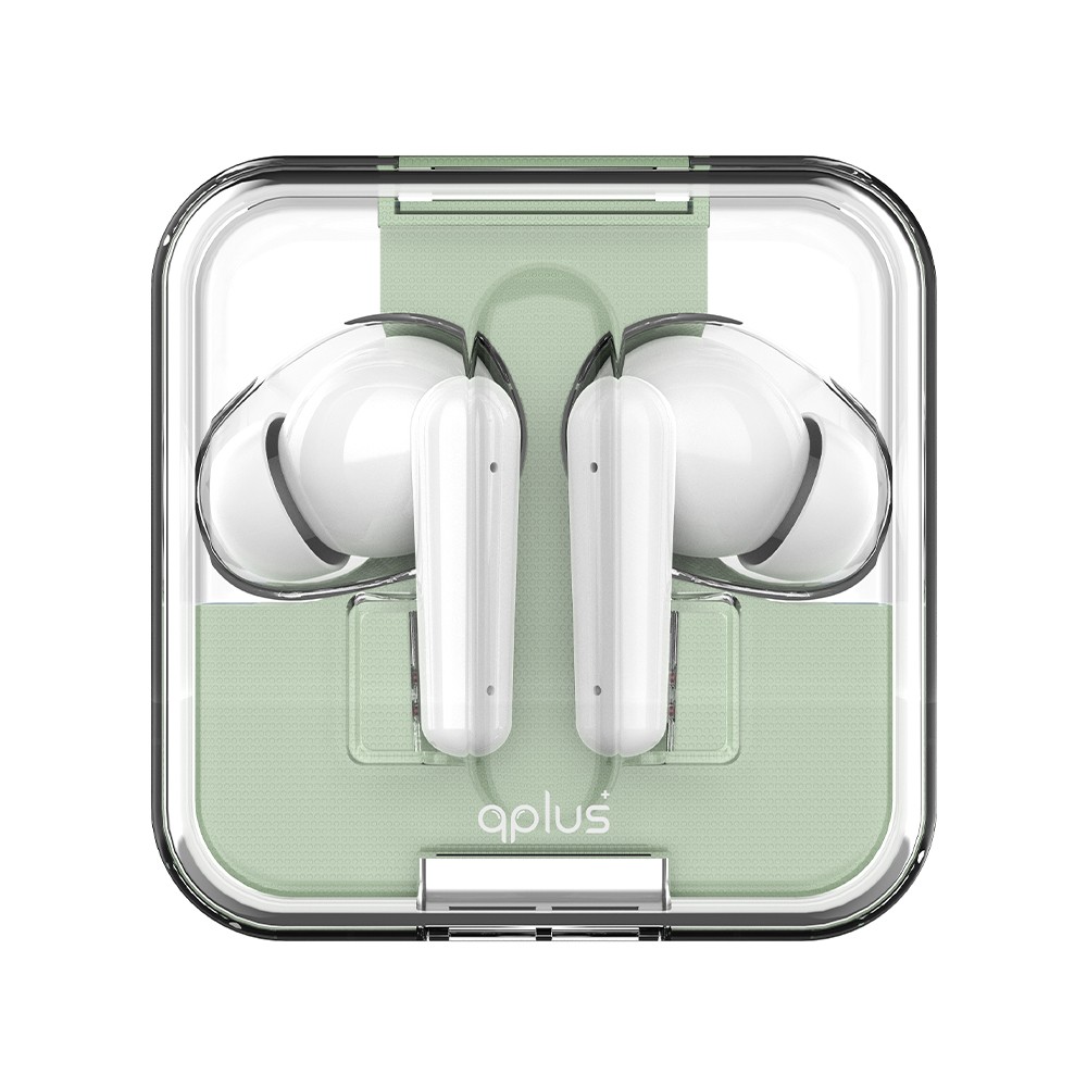 หูฟังไร้สาย QPLUS True Wireless Stereo ENC YKS112 White