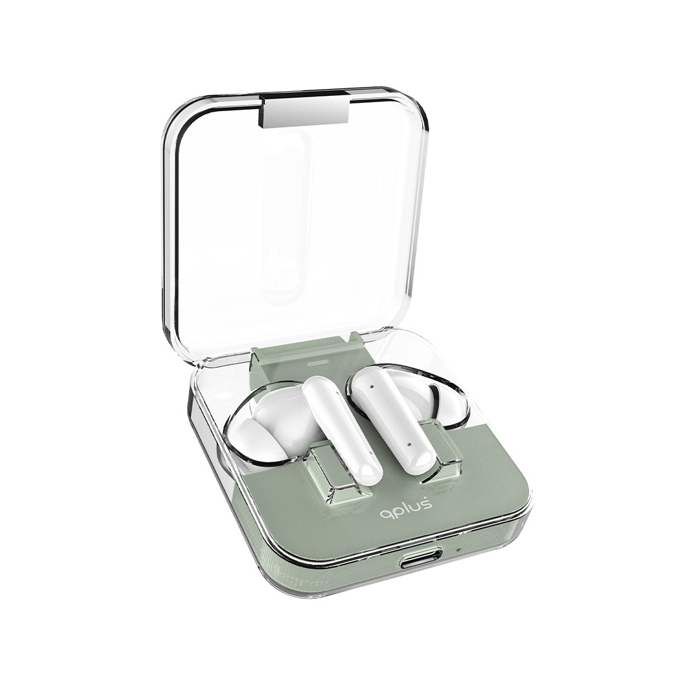 หูฟังไร้สาย QPLUS True Wireless Stereo ENC YKS112 White