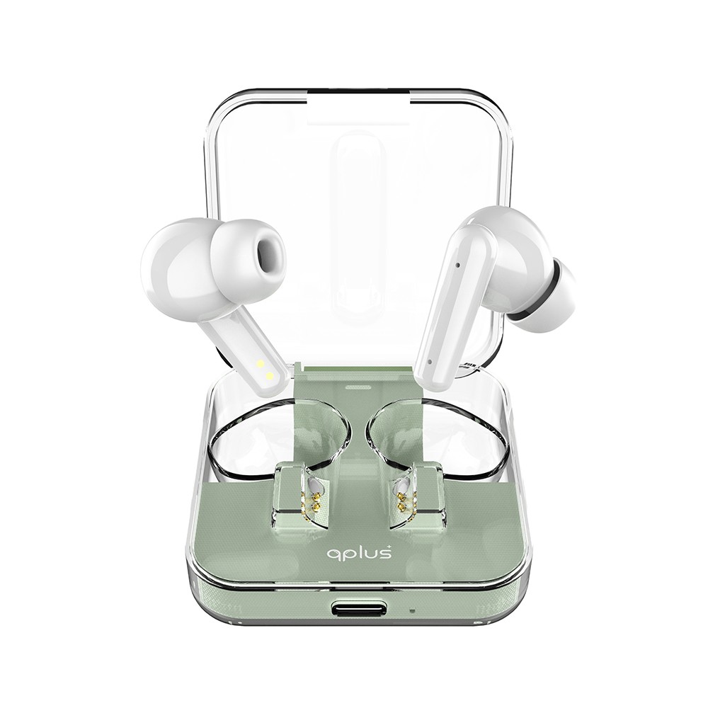 หูฟังไร้สาย QPLUS True Wireless Stereo ENC YKS112 White