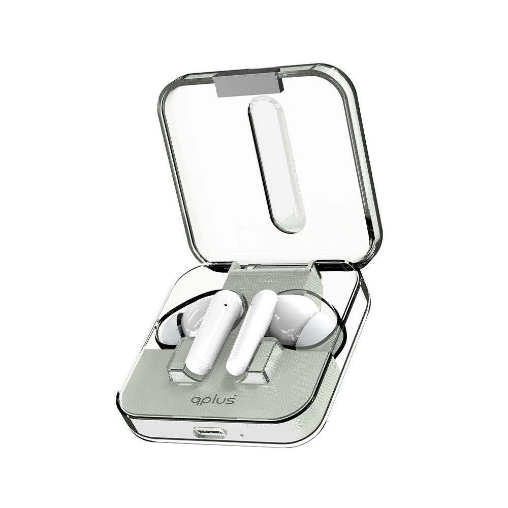 หูฟังไร้สาย QPLUS True Wireless Stereo ENC YKS112 White