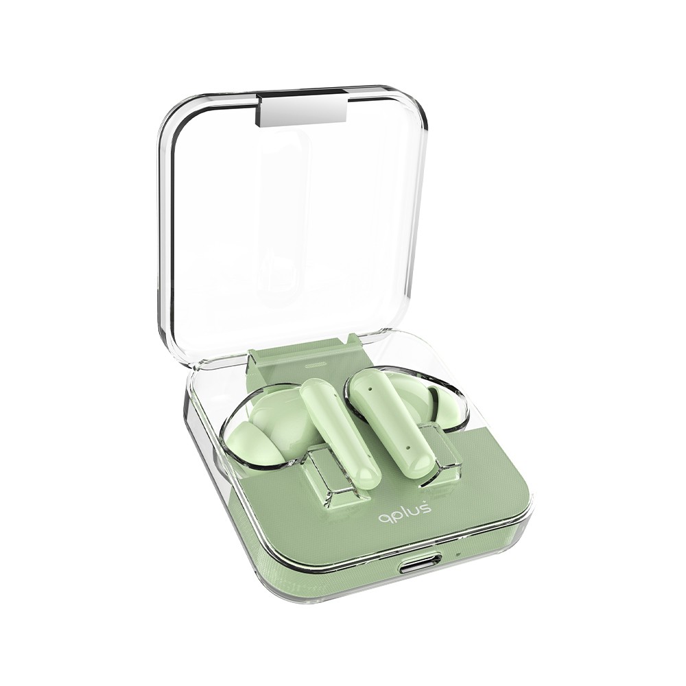 หูฟังไร้สาย QPLUS True Wireless Stereo ENC YKS112 Green