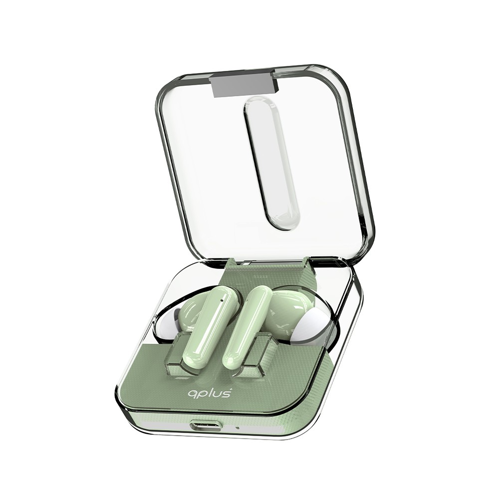 หูฟังไร้สาย QPLUS True Wireless Stereo ENC YKS112 Green