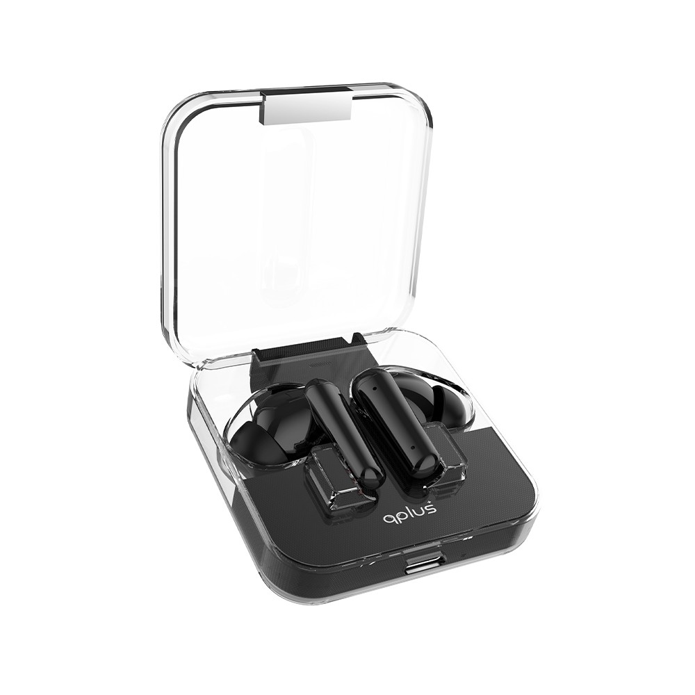 หูฟังไร้สาย QPLUS True Wireless Stereo ENC YKS112 Black