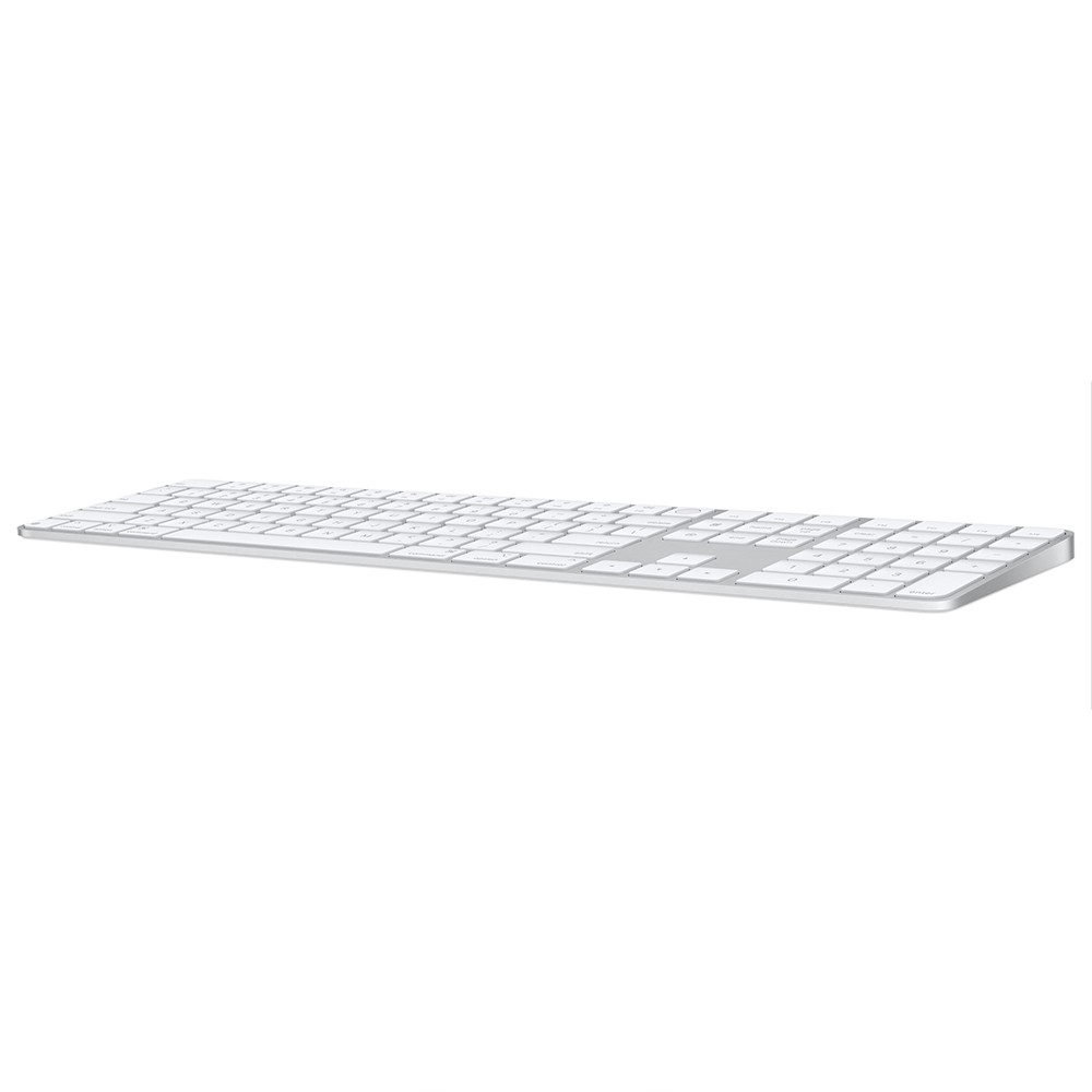 Magic Keyboard with Touch ID and Numeric Keypad for Mac models with Apple silicon (USB-C) - US English - White Keys