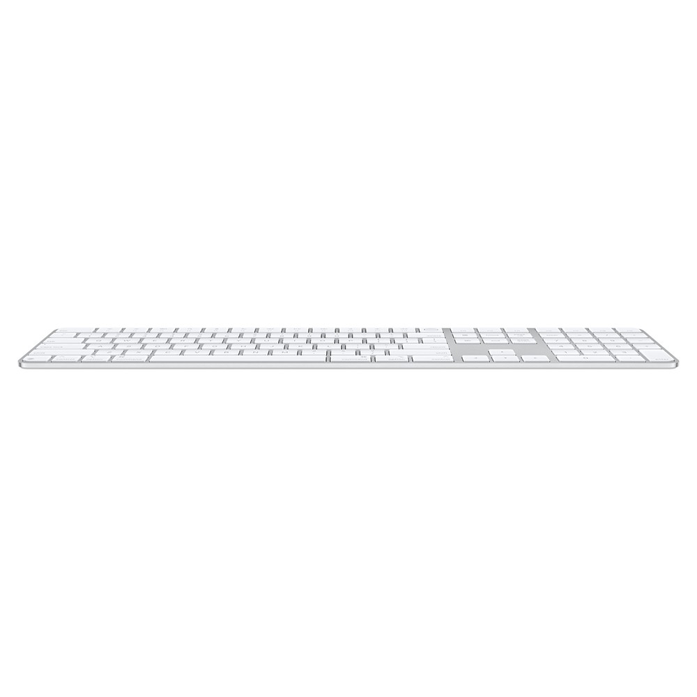 Magic Keyboard with Touch ID and Numeric Keypad for Mac models with Apple silicon (USB-C) - US English - White Keys