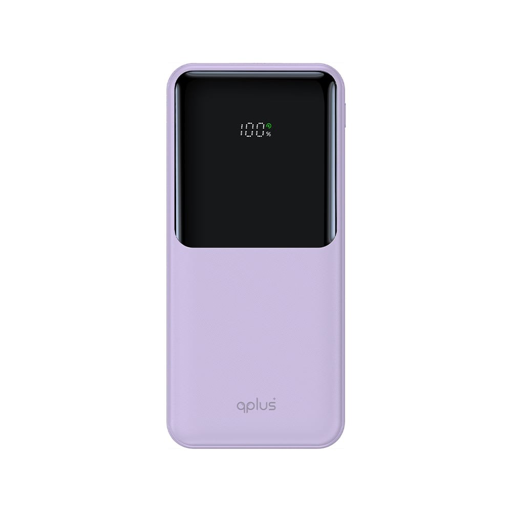 พาวเวอร์แบงค์ QPLUS 10,000 mAh W1086C PD Purple