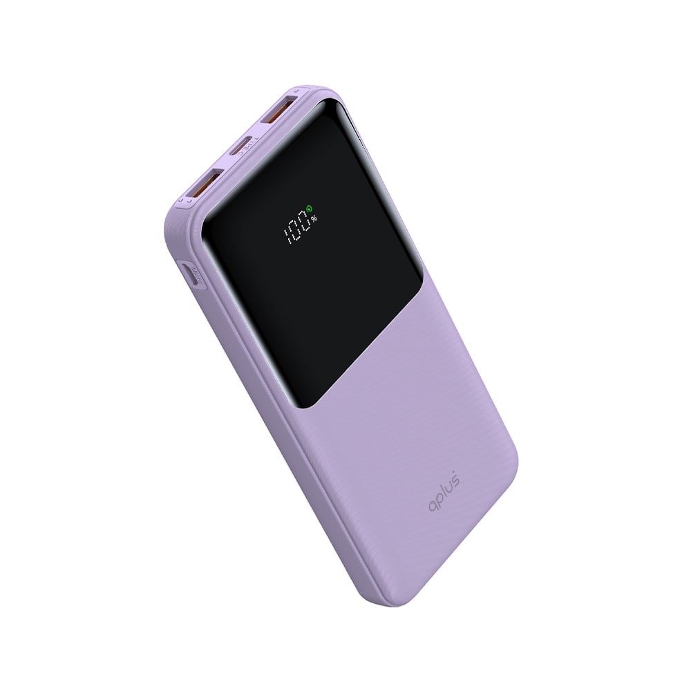 พาวเวอร์แบงค์ QPLUS 10,000 mAh W1086C PD Purple