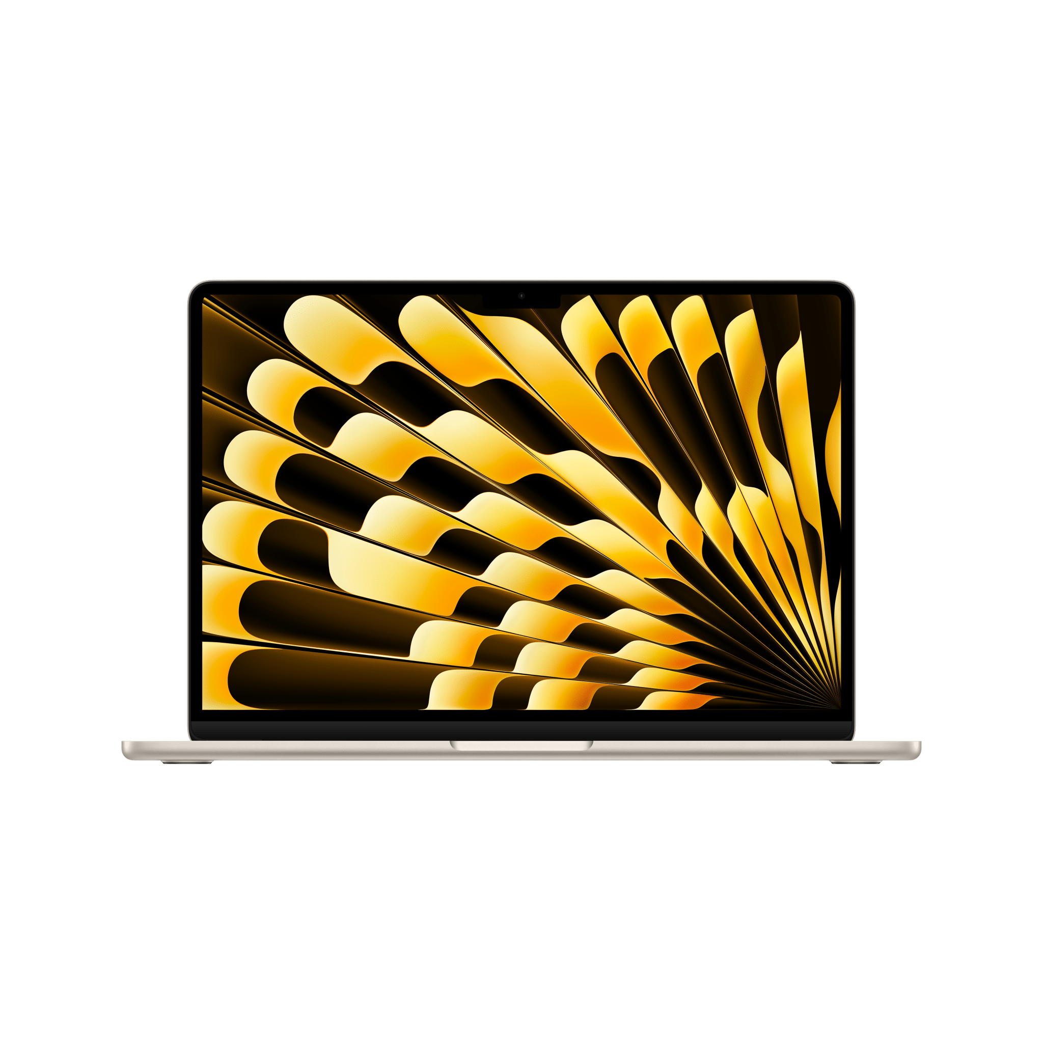 MacBook Air 13 : M3 chip 8C CPU/8C GPU/16GB/256GB Starlight-2024 (Eng-Keyboard)