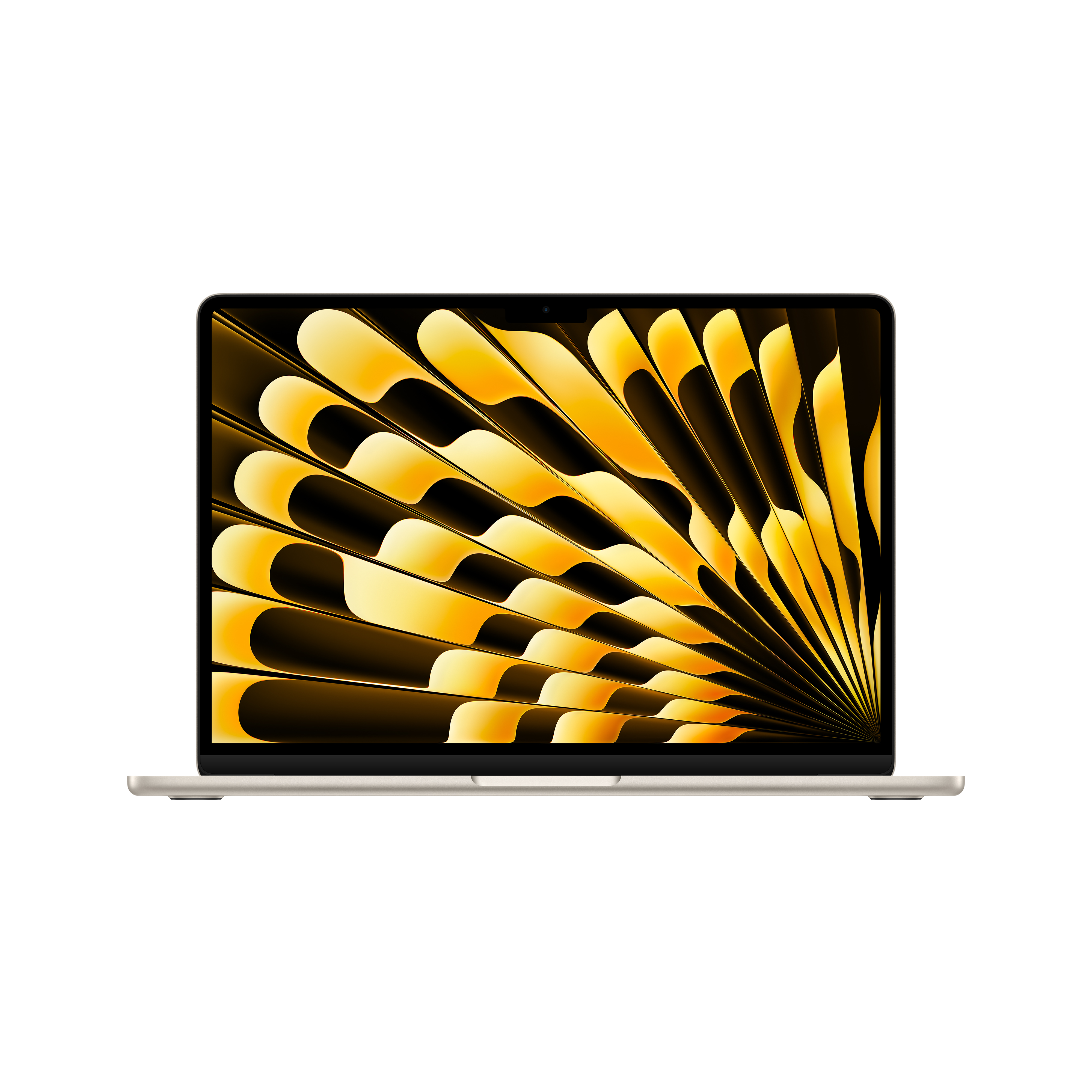 MacBook Air 13 : M3 chip 8C CPU/8C GPU/16GB/256GB Starlight-2024 (Eng-Keyboard)
