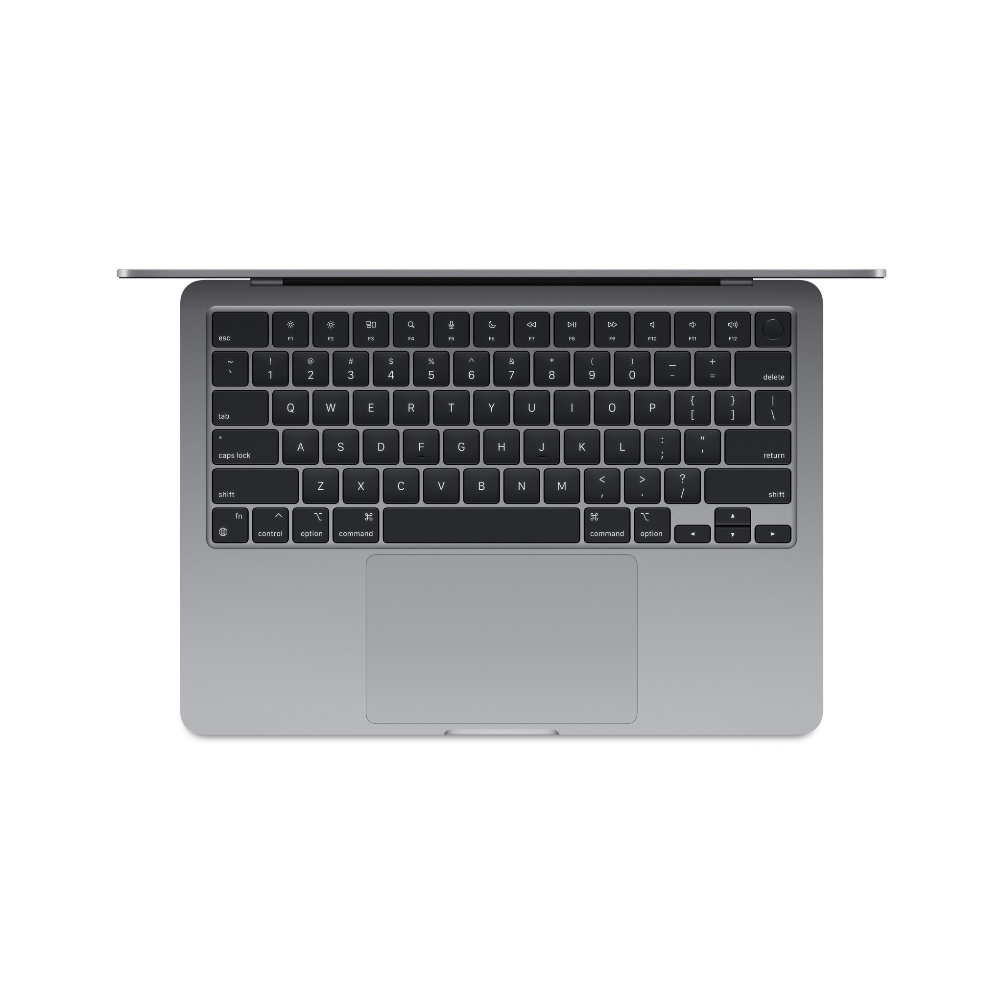 MacBook Air 13 : M3 chip 8C CPU/8C GPU/16GB/256GB Space Gray-2024 (Eng-Keyboard)