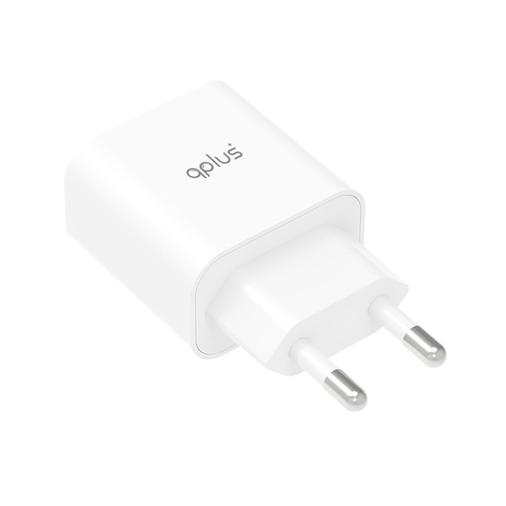 อะแดปเตอร์ QPLUS Wall Charger 1 USB-C 20W AP-21 White