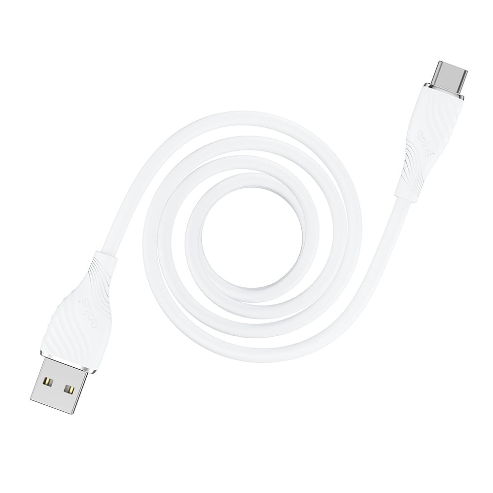 สายชาร์จ QPLUS USB-A to USB-C Cable 3A 1M. White (T3)