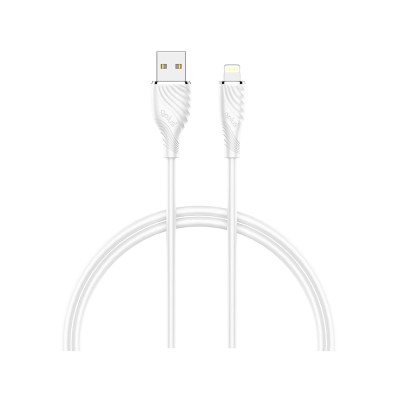 สายชาร์จ QPLUS USB-A to Lightning Cable 1M. L3 White