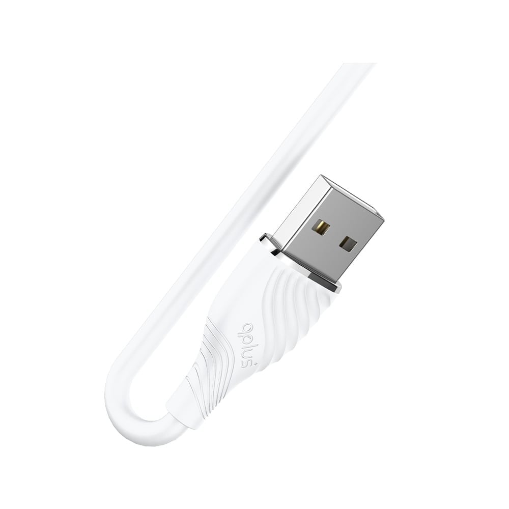 สายชาร์จ QPLUS USB-A to Lightning Cable 1M. White (L3)