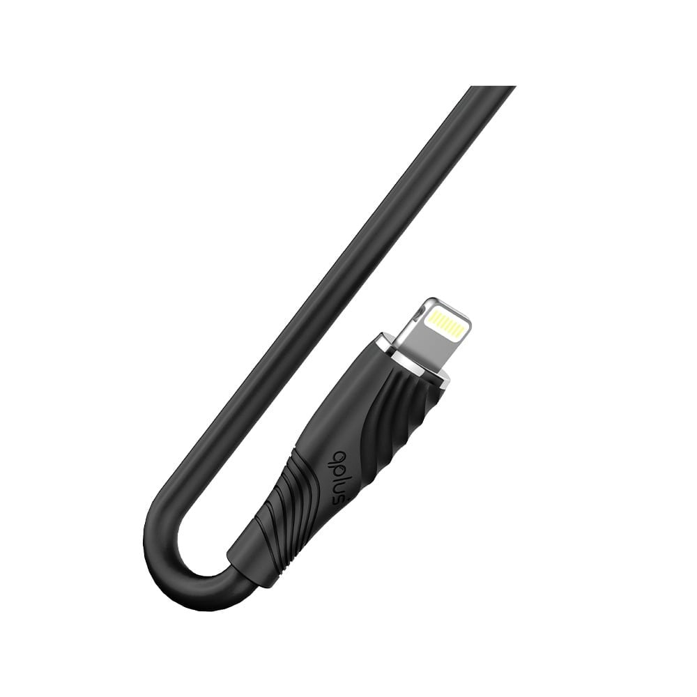 สายชาร์จ QPLUS USB-A to Lightning Cable 1M. Black (L3)