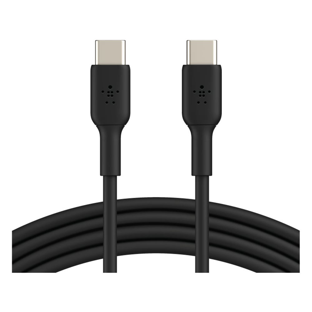 สายชาร์จ Belkin USB-C to USB-C Cable 60W Flex Charge 1M. Black (CAB003bt1MBK)