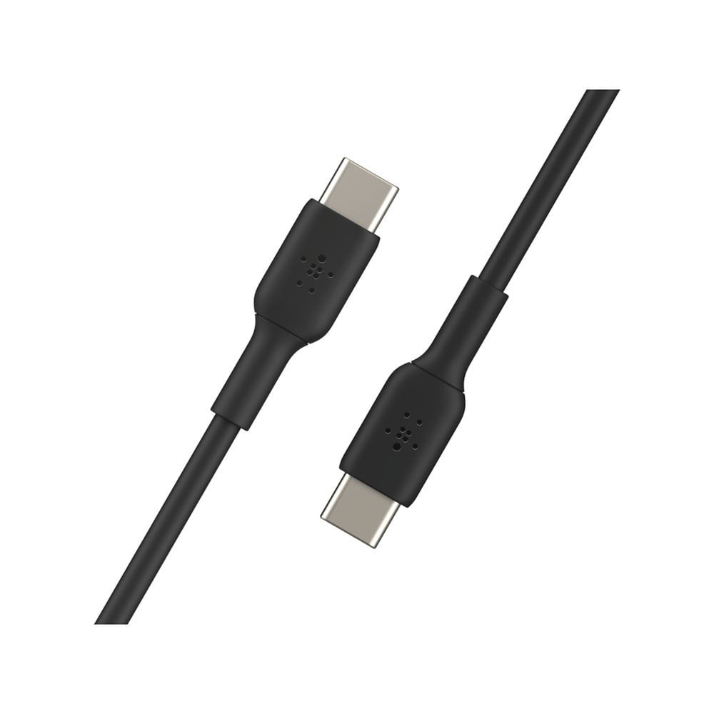 สายชาร์จ Belkin USB-C to USB-C Cable 60W Flex Charge 1M. Black (CAB003bt1MBK)