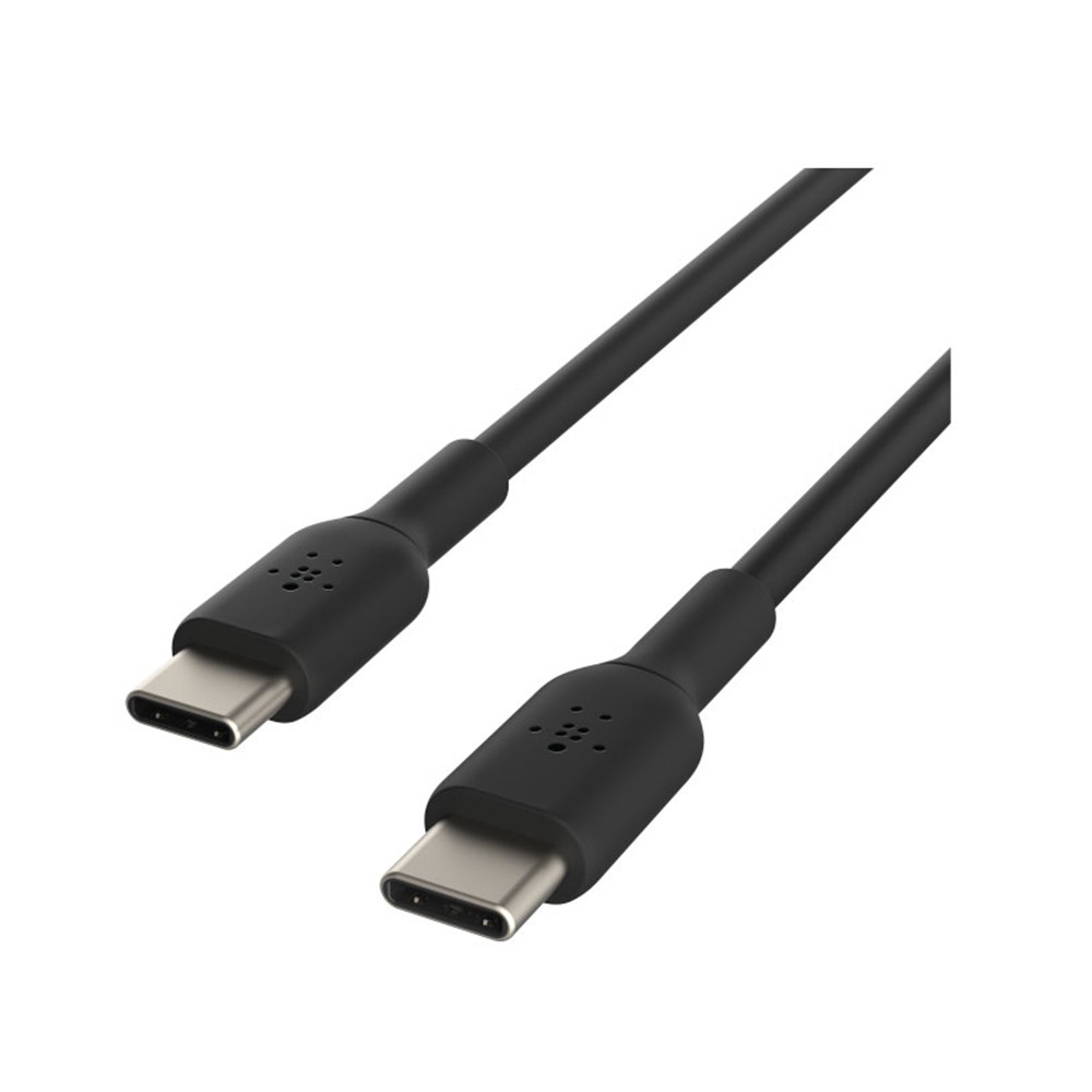 สายชาร์จ Belkin USB-C to USB-C Cable 60W Flex Charge 1M. Black (CAB003bt1MBK)