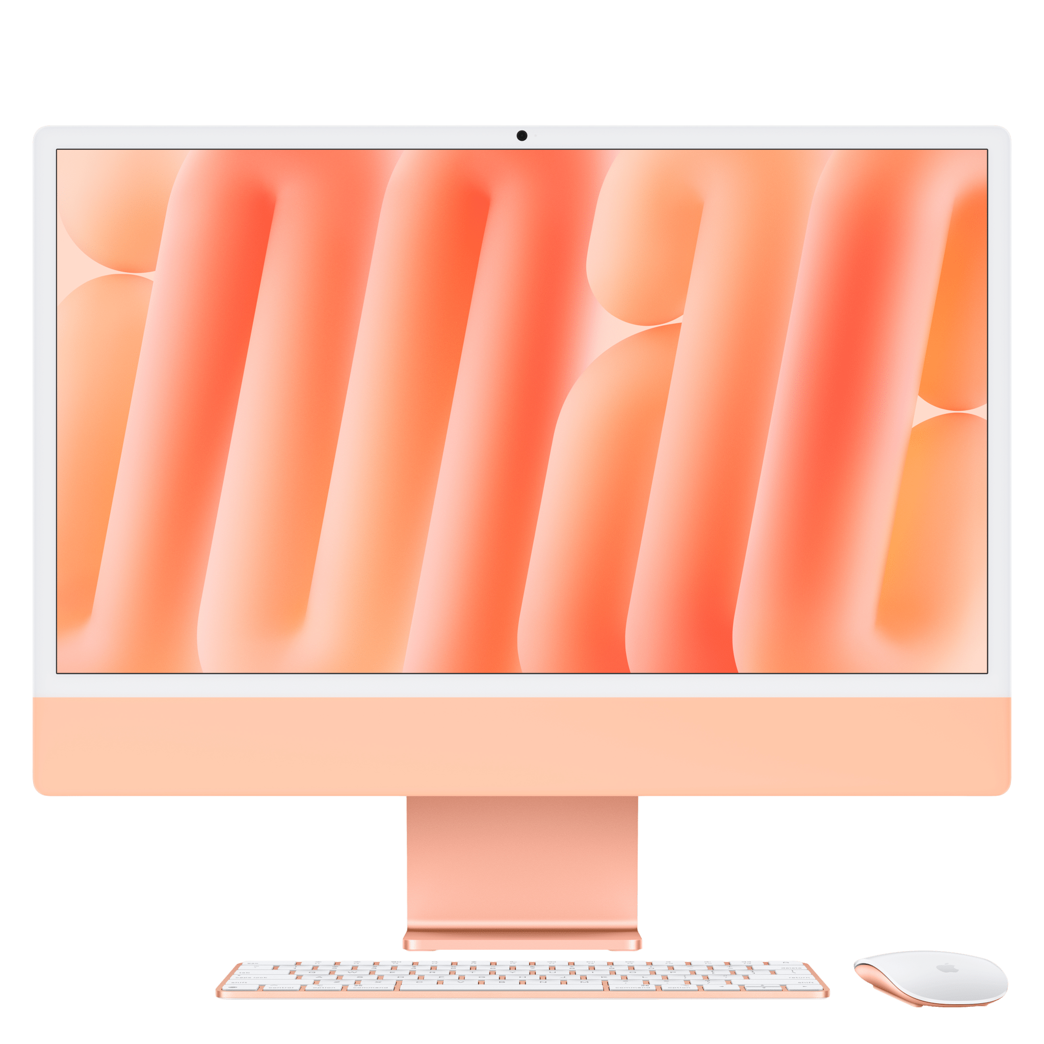 iMac 24" with Retina 4.5K display/M4 chip/8C CPU/8C GPU/16GB/256GB Orange (2024)