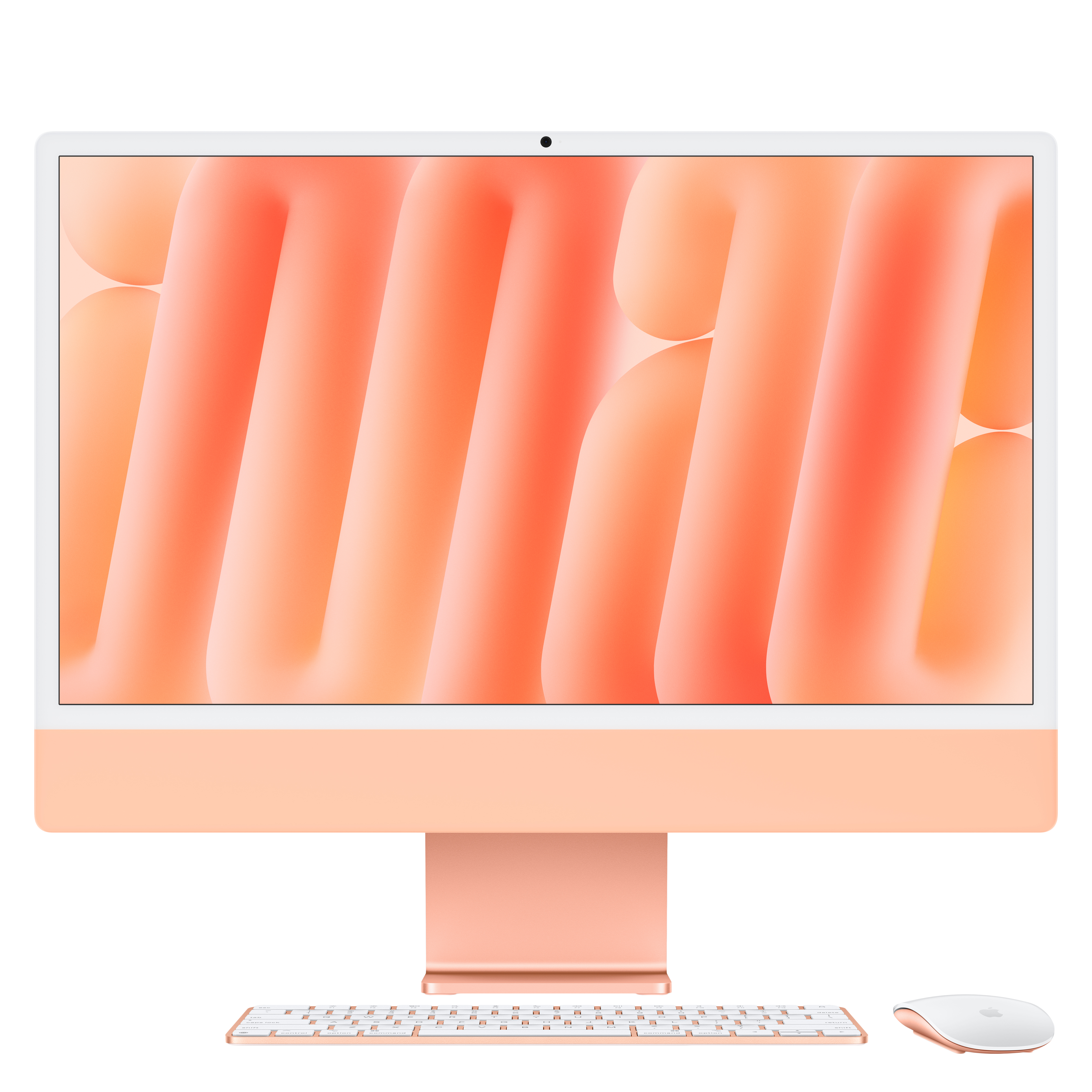 iMac 24" with Retina 4.5K display/M4 chip/8C CPU/8C GPU/16GB/256GB Orange (2024)