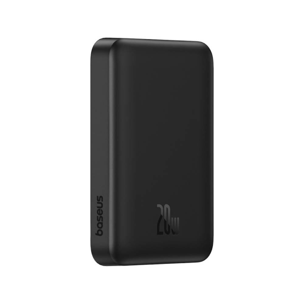 พาวเวอร์แบงค์ Baseus 10,000 mAh Magnetic Mini Air Wireless Fast Charge 20W Black