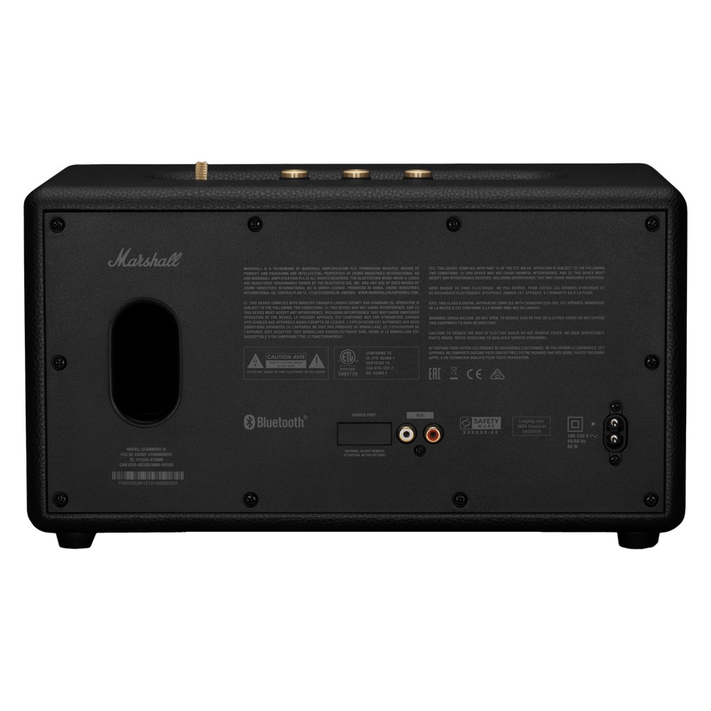ลำโพงบลูทูธ MARSHALL Stanmore III Black x Emberton II Black and Steel (Bundle Pack)