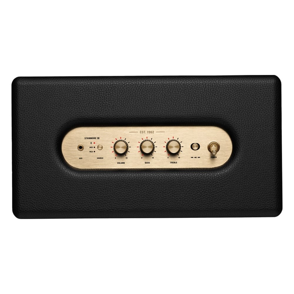 ลำโพงบลูทูธ MARSHALL Stanmore III Black x Emberton II Black and Steel (Bundle Pack)