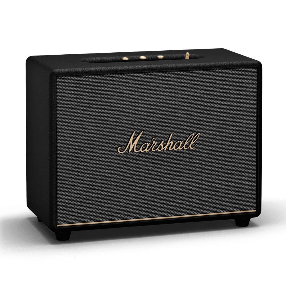 ลำโพงบลูทูธ Marshall Woburn III Black X Emberton II Black and Steel (Bundle Pack)