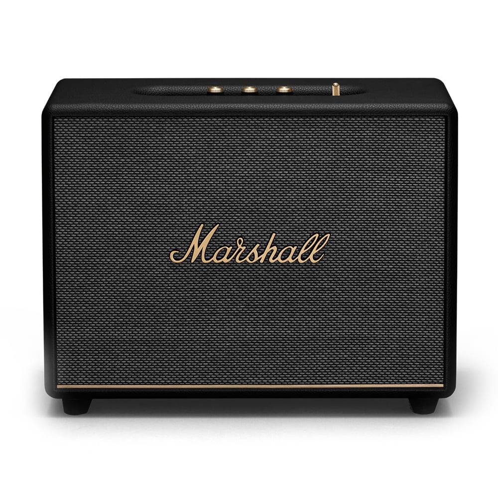 ลำโพงบลูทูธ Marshall Woburn III Black X Emberton II Black and Steel (Bundle Pack)