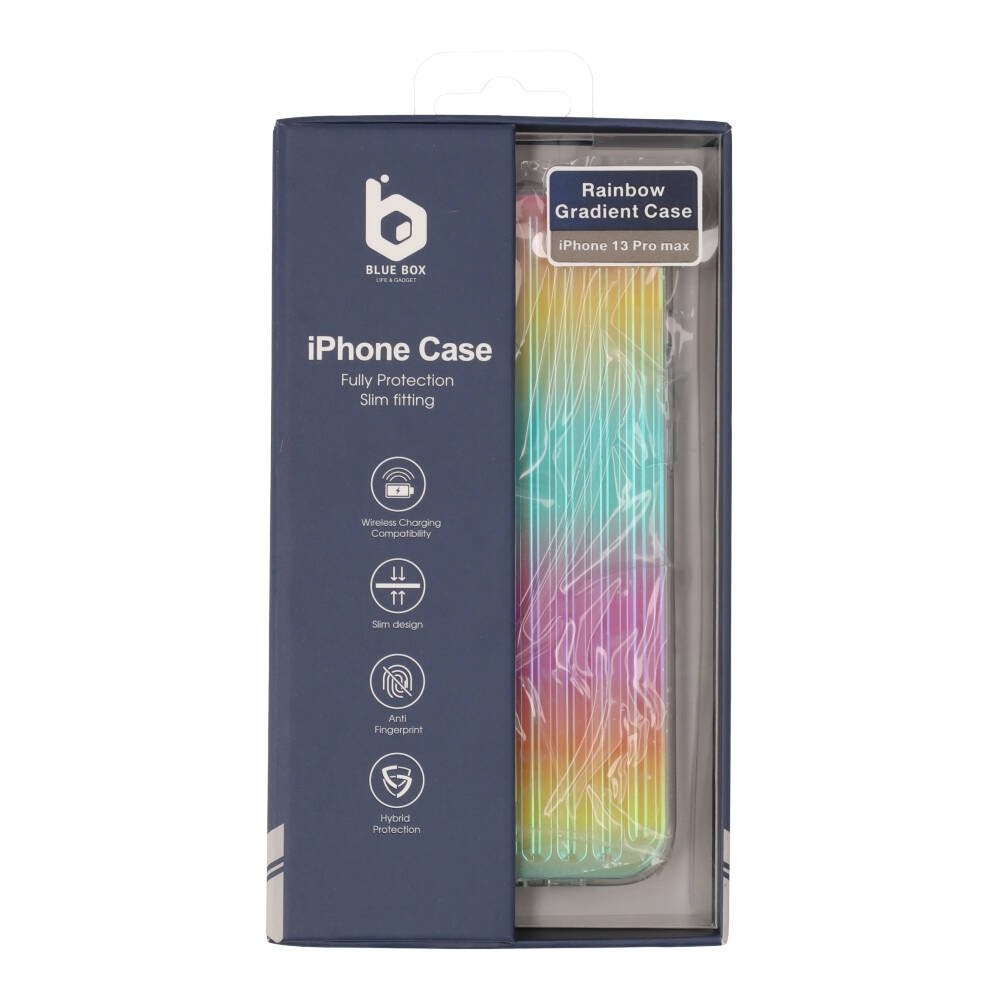 เคส Blue Box iPhone 13 Pro Max Crystal Rainbow Gradient