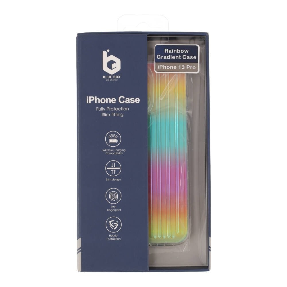 เคส Blue Box iPhone 13 Pro Crystal Rainbow Gradient