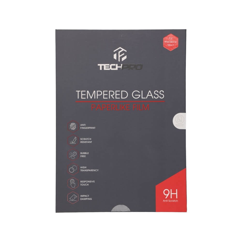 ฟิล์มกันรอย TECHPRO Glass Paper Like iPad Mini 7