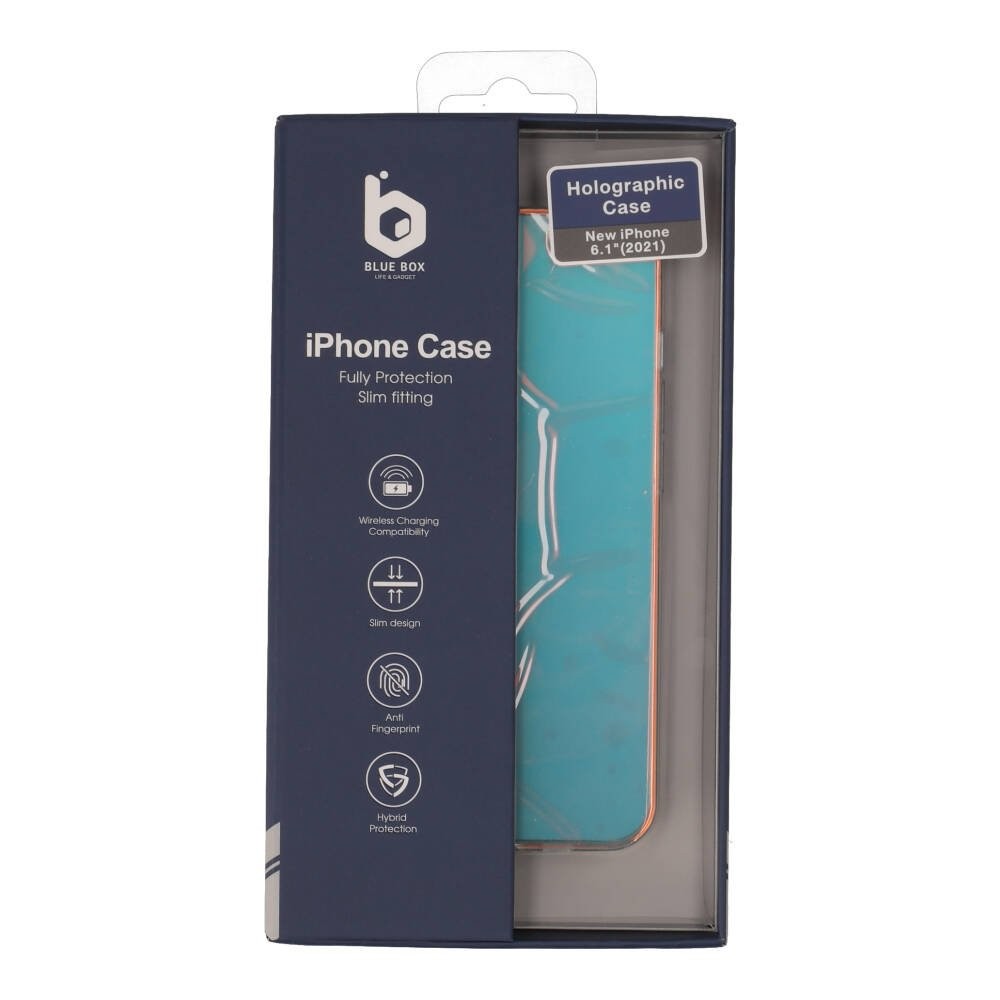 เคสไอโฟน Blue Box สำหรับ iPhone 13 (6.1) รุ่น Holographic แบบโฮโลแกรม