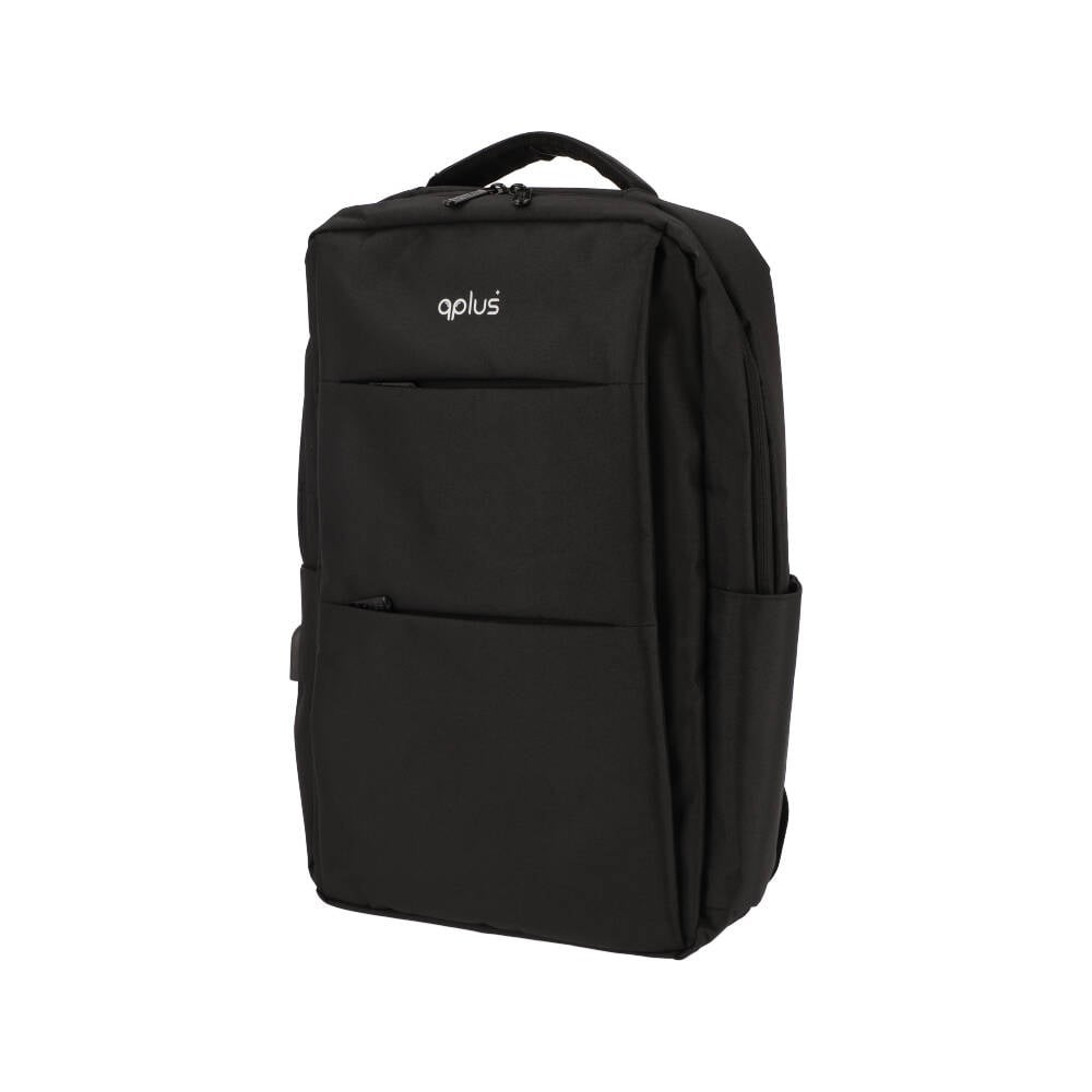 กระเป๋าใส่แมคบุ๊ค QPLUS Backpack for Laptop 15 Basic Black