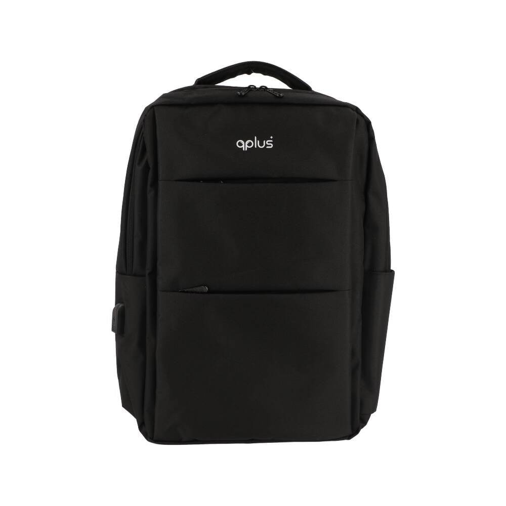 กระเป๋าใส่แมคบุ๊ค QPLUS Backpack for Laptop 15 Basic Black